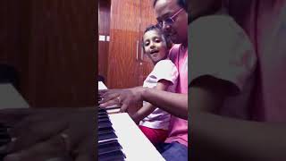 3-year-old Ameya Joy recognising chord types when played harmonically #Shorts Resimi