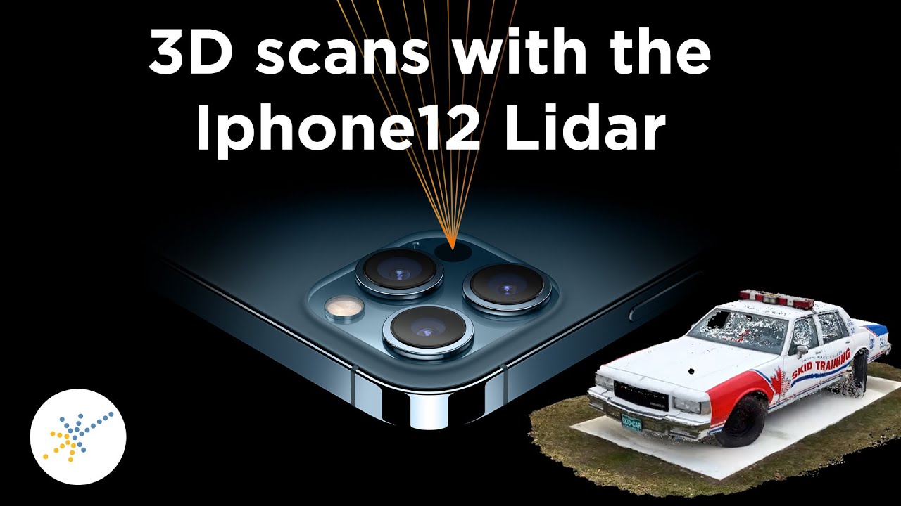 LiDAR Scanner iPhone 12 Pro / scanner, 3D point cloud 