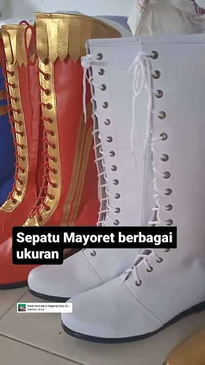 Tajusa Drumband || jual sepatu mayoret berbagi ukuran dan model serta menerima pesanan custom