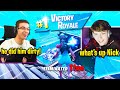 Nick Eh 30 *SPEECHLESS* Spectating CLIX *EMBARRASS* PRO'S in SOLO FNCS FINALS! (Fortnite)