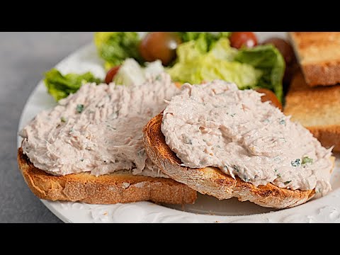 Видео рецепт Хлебцы с тунцом и сладким перцем