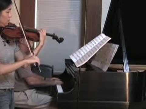 Beethoven Sonata #3 for violin and piano, Movt. 2