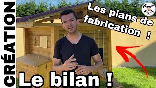 Fabriquer son poulailler ( BILAN - PLANS DE CONSTRUCTION ) - Partie 5 - Brico seb