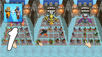 Merge Master - Clash of Dragon Gameplay Walkthrough #1 (Android, IOS)