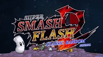 Super Smash Flash 2 Beta: Classic: Random (Normal) + Unlocking Sandbag