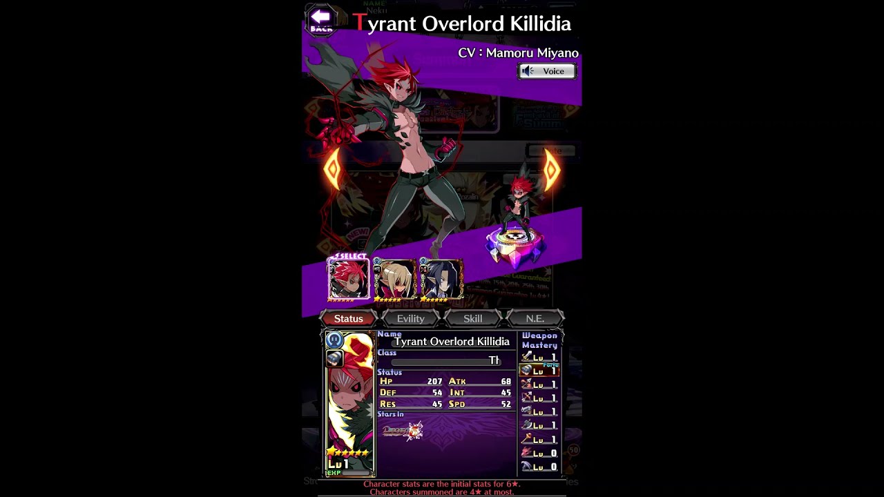 Disgaea RPG - Fiercest Overlord Festival August Summon - 50 Rolls