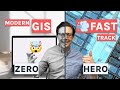 Fastest way to learn modern gis and actually get a job