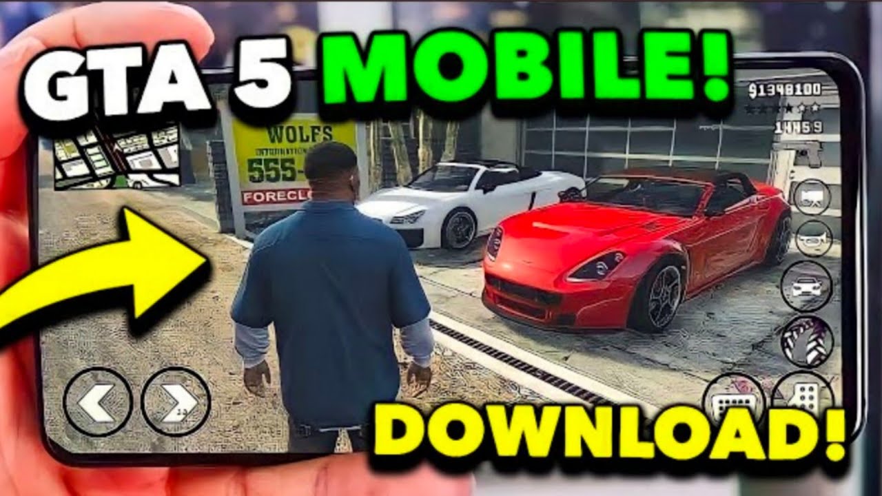 How To Install and Play GTA 5 APK OBB Android Mobile