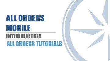 All Orders Mobile Episode 1- Intro by NumberCruncher - QuickBooks Inventory