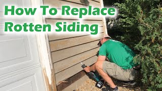 Replacing Rotten Wood Siding  Tips, Tricks, How To