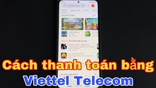 Cách thanh toán bằng Viettel Telecom