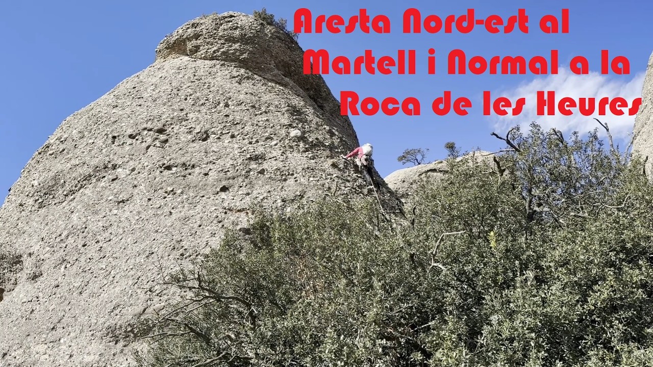 Aresta Nord-Est (Cerdà-Cervera) al Martell i Normal a la Roca de les Heures (07.02.2026)