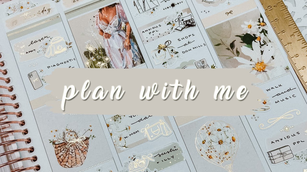 Plan With Me || ft. Miss & Meow