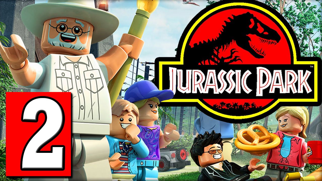 Genbruge Museum Tigge LEGO JURASSIC WORLD Walkthrough Part 2 LEVEL WELCOME TO JURASSIC PARK PS4  XBOX PC - YouTube