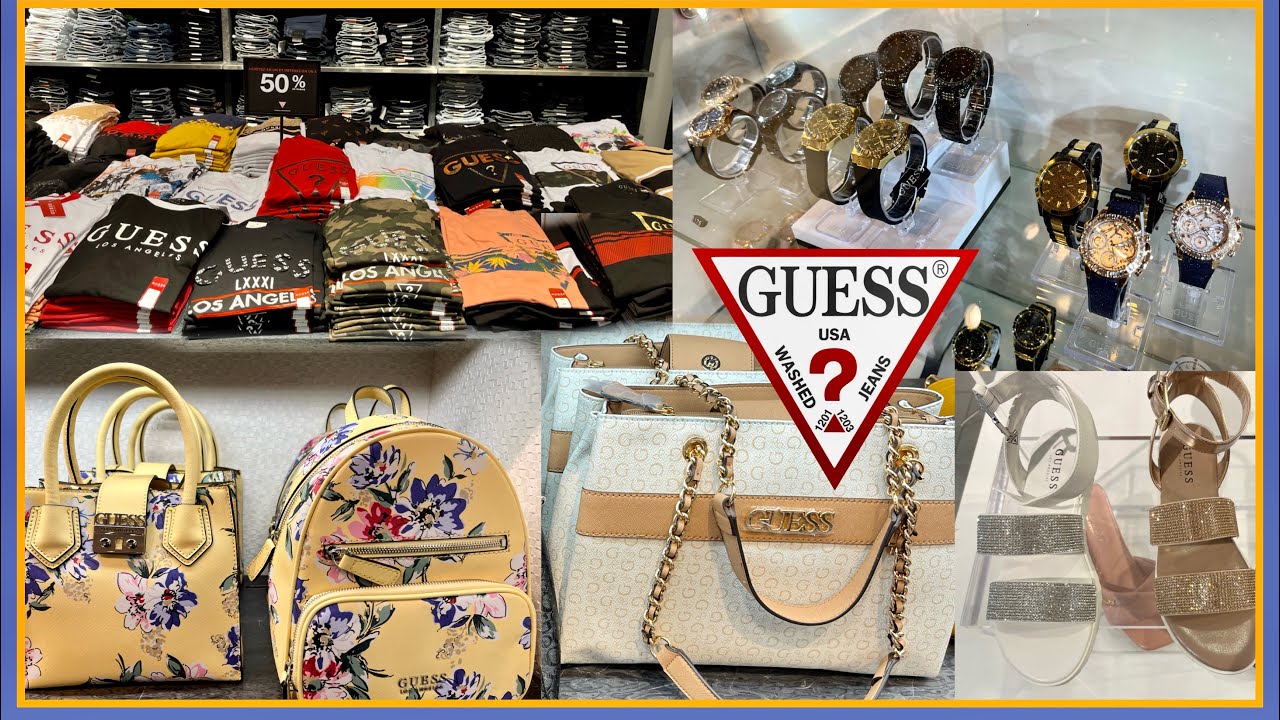 Guess Outlets 2022 | Shop With Me |New Arrivals | Guess Store ...