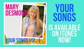 Mary Desmond "Your Songs" EP Available Now!