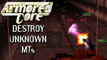 Armored Core Mission #4 - Destroy Unknown MTs [PS1 HD]