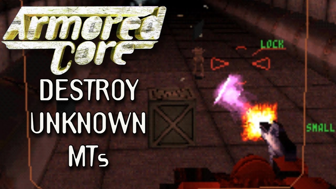 Armored Core Mission #4 - Destroy Unknown MTs [PS1 HD] - YouTube