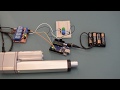 Controlling a linear actuator with an arduino and relay