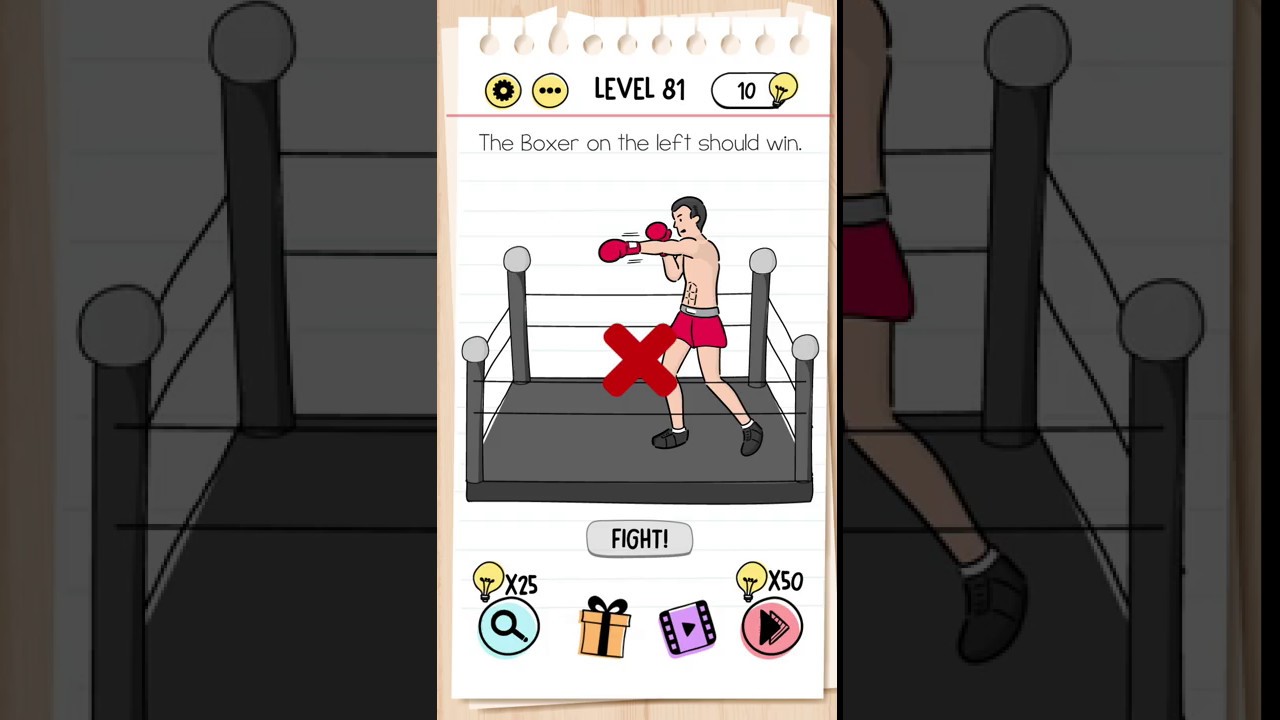 The Boxer On The Left Should Win Brain test 81 The Boxer on the left should win - YouTube