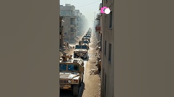 Massive Military Convoy Enters Urban Warzone 🚛⚔️ | War Simulation
