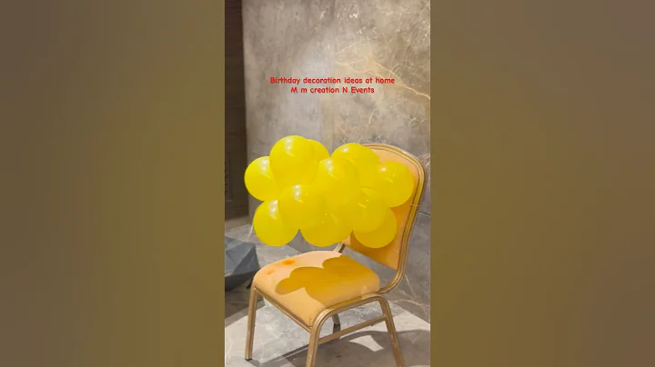 Birthday decoration ideas at home | balloon decoration ideas | #butterfly #decorationideas #shorts