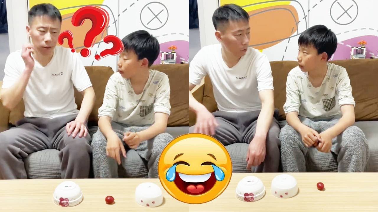 This silly dad doesn't seem very smart