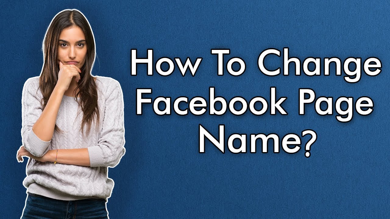 How to Change Facebook Page Name 2020 | Change Facebook Page Namehow to change facebook page name