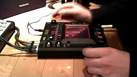 Max on  my new Kaoss Pad