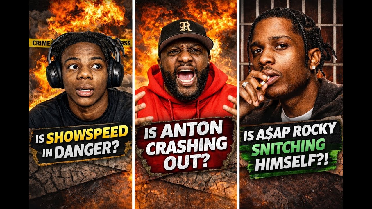 IShowSpeed in Real Danger, Anton Daniels Crashout & A$AP Rocky Snitching Himself