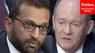 Chris Coons Asks Kash Patel Point Blank About IG Firings: 'Did Trump Facially Violate' The Law?