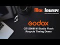Godox qt1200iiim studioflash test