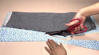 Love Sewing \ I didn't expect it to be so easy to sew clothes! Sew your own pants at home \ DIY 85