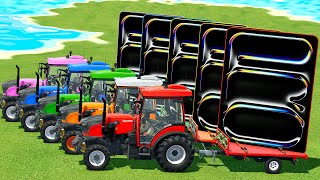 LOAD AND TRANSPORT THE NEW IPADS PRO WITH FENDT MINI TRACTORS - Farming Simulator 22