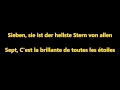 Rammstein  sonne lyrics  traduction franaise