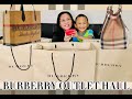 BURBERRY SHOPPING I 2021 Burberry Outlet Haul I Outlet Shopping & Unboxing I HELP ME PICK YOUR FAVE!