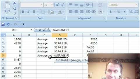 Mr Excel & excelisfun Trick 13: AVERAGE without Zeroes