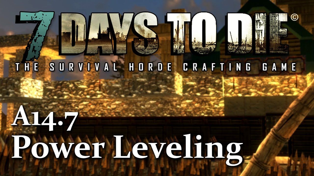 Power Leveling Tailoring, Leather working & Armor Smithing In 7 Days To Die