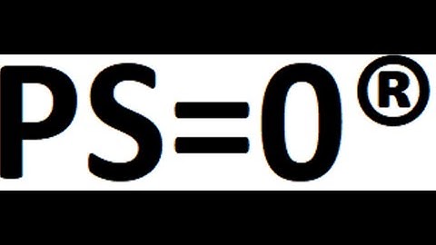 Intro Video PS=0 The Pour Strip Alternative