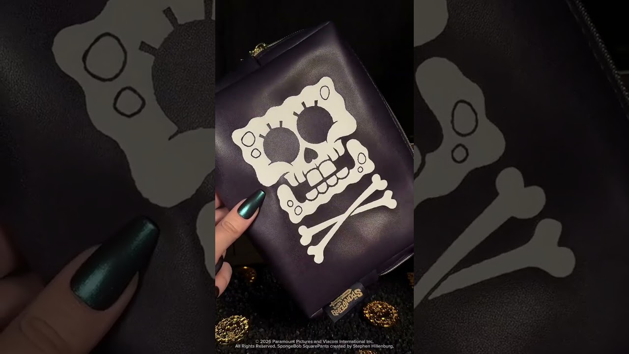SpongeBob x Lethal Makeup Brush Set and Makeup Bag Reveal