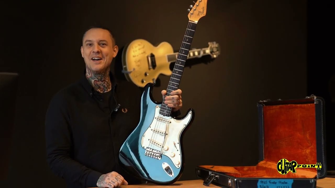 A Black One! Authenticating a rare and special Stratocaster. - YouTube
