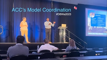 ACC Model Coordination Workflows Presentation #DBWa2023