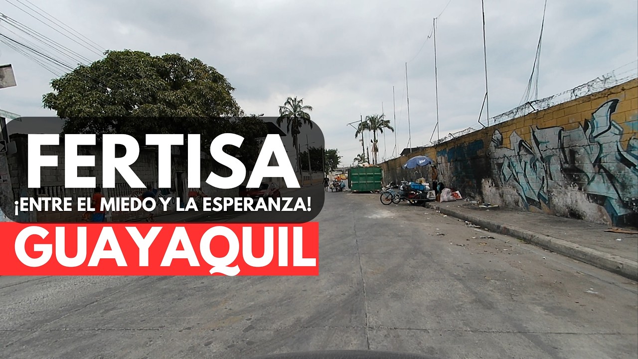 Los Barrios Más PELIGROSOS de GUAYAQUIL— Recorrido en 4k por FERTISA y Los ESTEROS