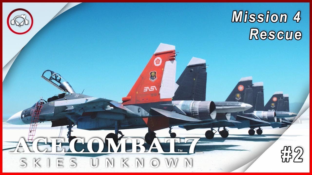 Miniatura do vídeo Ace Combat 7 Sky Unknown, Missão 4 Live - Gameplay #2 PT-BR