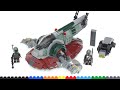 LEGO Star Wars Boba Fett's Starship (Slave One) 75312 review! When scaling down works