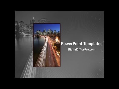new york brooklyn bridge powerpoint template backgrounds month templates