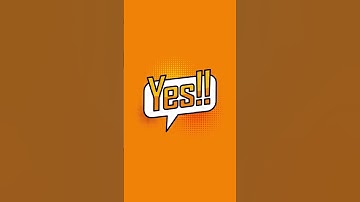 "Yes!!" speech bubble for comic design #beforeafter #vectorart #cartoon  #graphicdesign