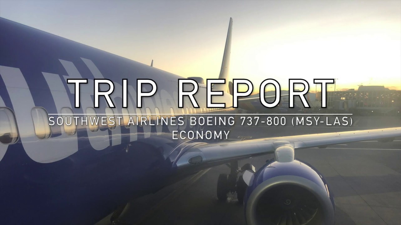 Hd Trip Report Southwest Airlines Boeing 737 800 Economy