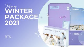 BTS Winter Package 2021 | Unboxing