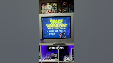 Did you know of this hidden version of Space Invaders? 👾 👀